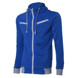 JECKSION Men's Stylish Warm Hooded Sweatshirt Zipper Coat Jacket Outwear Sweater