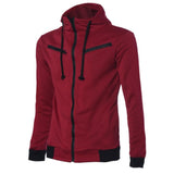 JECKSION Men's Stylish Warm Hooded Sweatshirt Zipper Coat Jacket Outwear Sweater