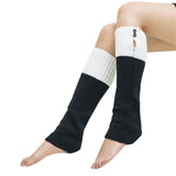 Women's Fashion Winter Warm Knit Crochet High Knee Leg Warmers Leggings Boot For Ladies