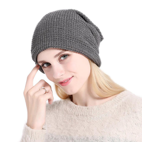 Winter Autumn beanie Outdoor Unisex Warm Crochet Bonnet Hats