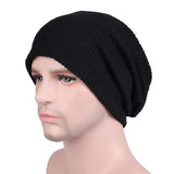 Winter Autumn beanie Outdoor Unisex Warm Crochet Bonnet Hats