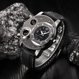 Men's Thin Silica Gel Sports Quartz Watch