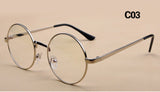 ROYAL GIRL Vintage Round Spectacles Metal Eyeglasses Frames Clear Lens Glasses ss797