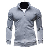 Men Autumn Winter Hoodies Fashion Sweatshirt Casual Zipper Long Sleeve Hoody Fitness Hip Pop Outwear Cardigan Hoodie Tops 3XL