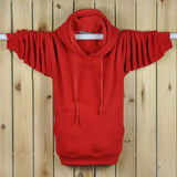 Autumn and winter sports leisure men's cotton and cashmere Hoodie Hoody thick solid blank hoodies coat